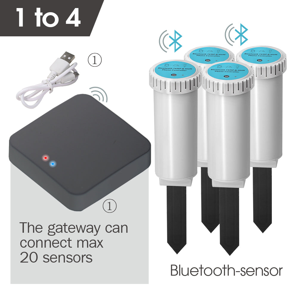 Bluetooth Soil Sensor Kit, Bluetooth Soil Tester, Bluetooth Gateway