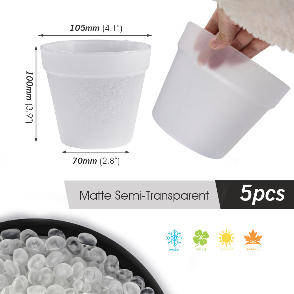 Innovative Hydroponics: 5 Thickened PP Hydroponic Barrels
