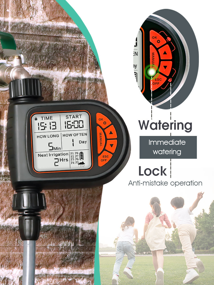 N198 Second-accurate LCD Timer