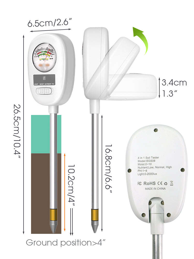 N008 Soil Meter