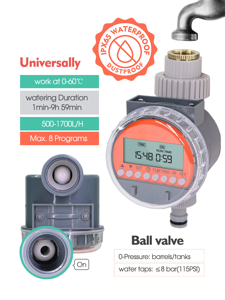 N193 Ball Timer, Rain Sensor
