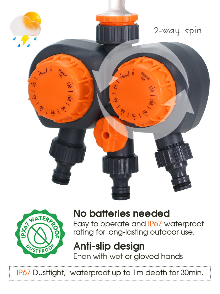 N191 Mechanical Timer, 3-Way
