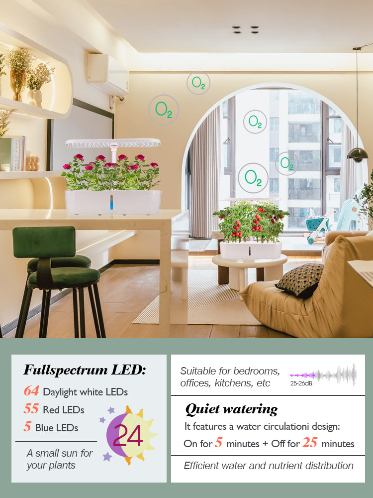 N248 Hydroponic System, 12-Pod