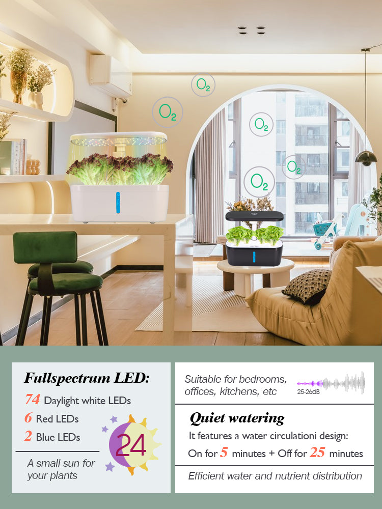 N247 Hydroponic System, 6-Pod