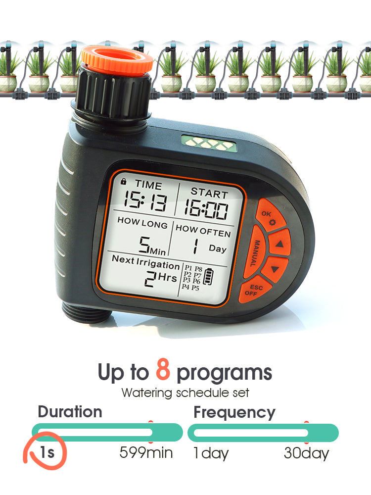 N198 Second-accurate LCD Timer