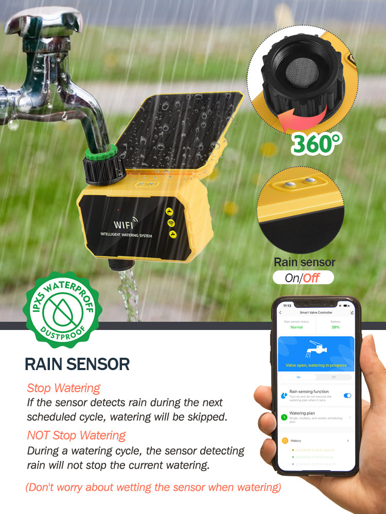 N244 Solar WiFi Timer, 1-Way
