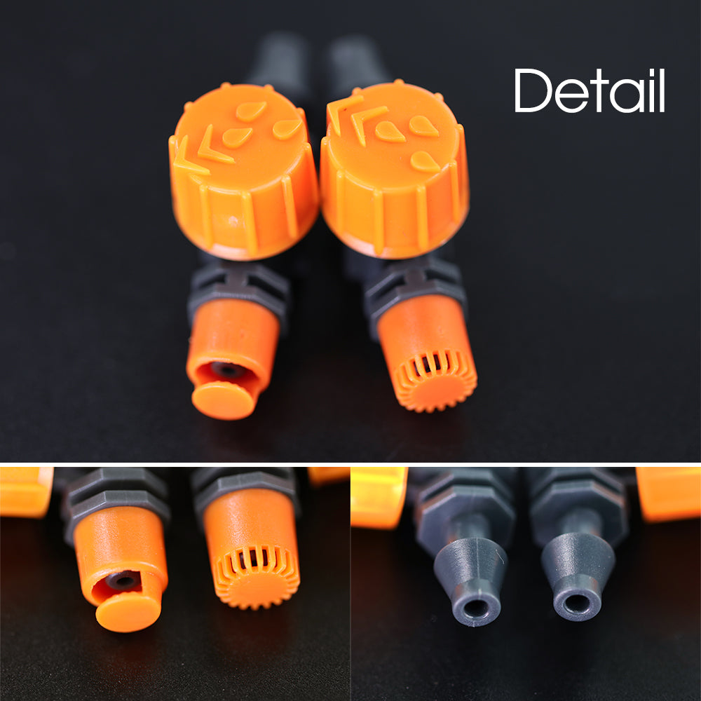 180° 360° Micro Sprinklers Flux Adjustable