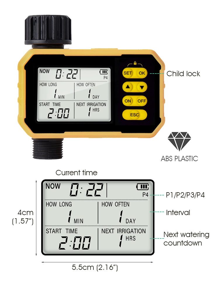 N246 Solar Timer, 1-Way