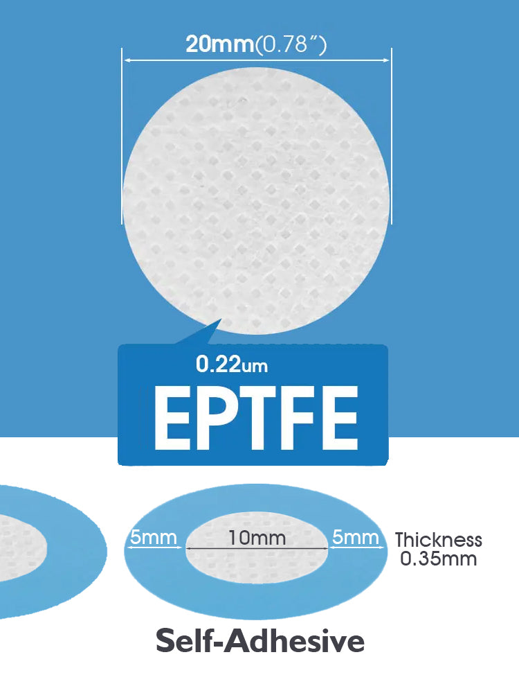 N216 Filter Paper Stickers, 0.22um