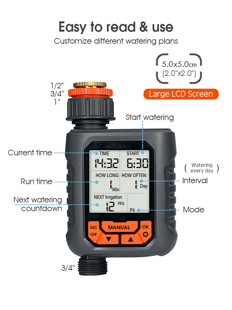 N199 LCD Garden Timer
