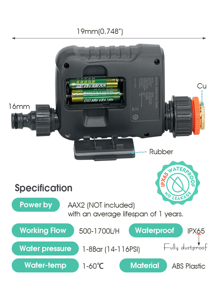 N199 LCD Garden Timer