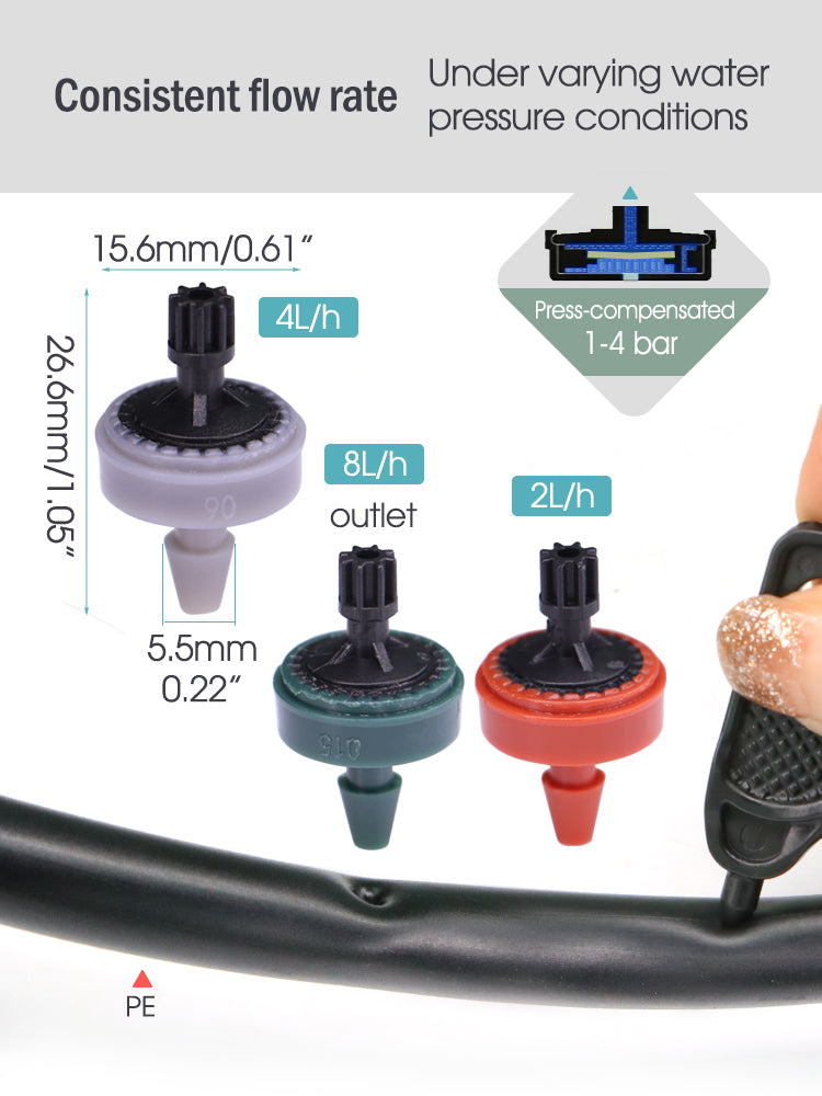 N250 Compensation Drippers