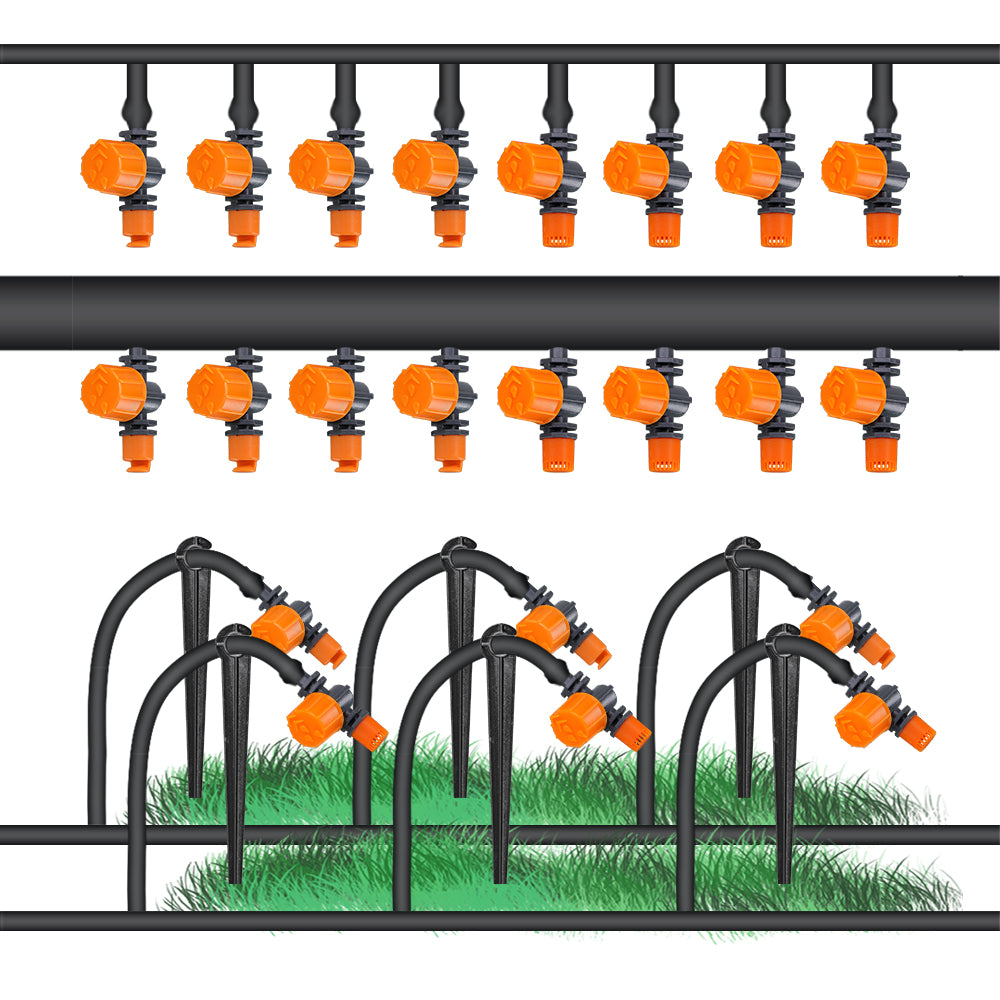 180° 360° Micro Sprinklers Flux Adjustable