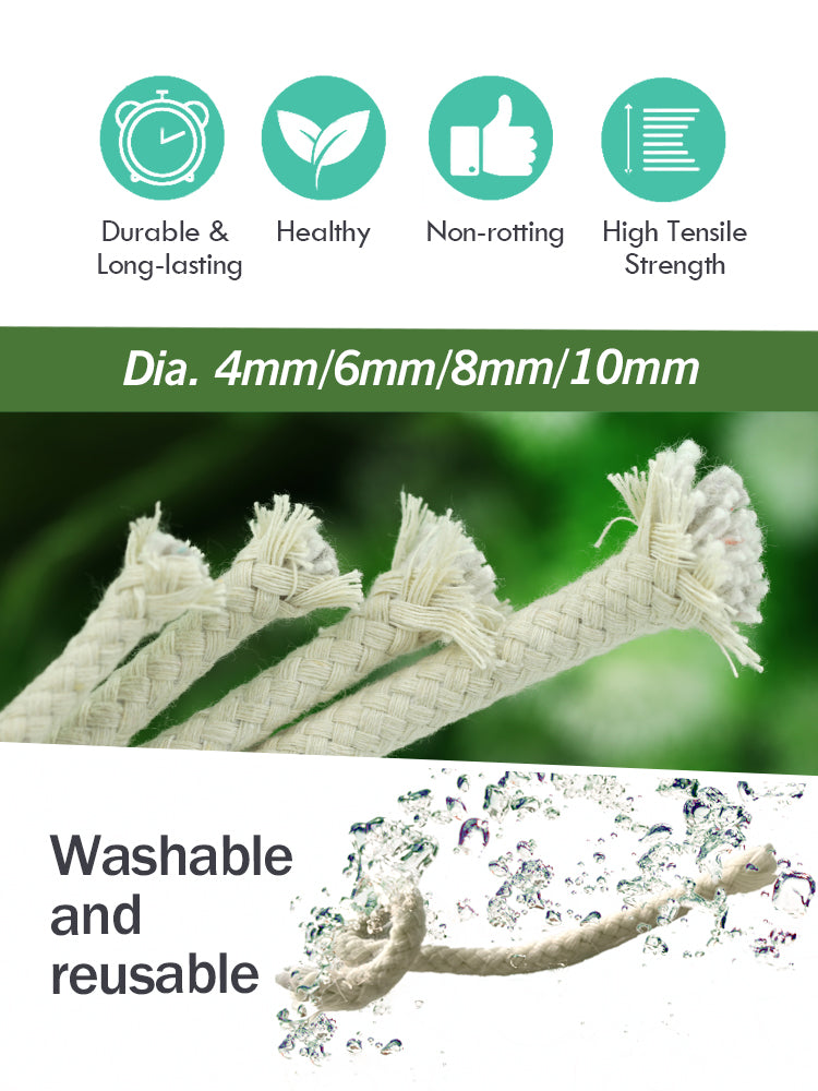 N261 Cotton Rope Cords, Self Watering