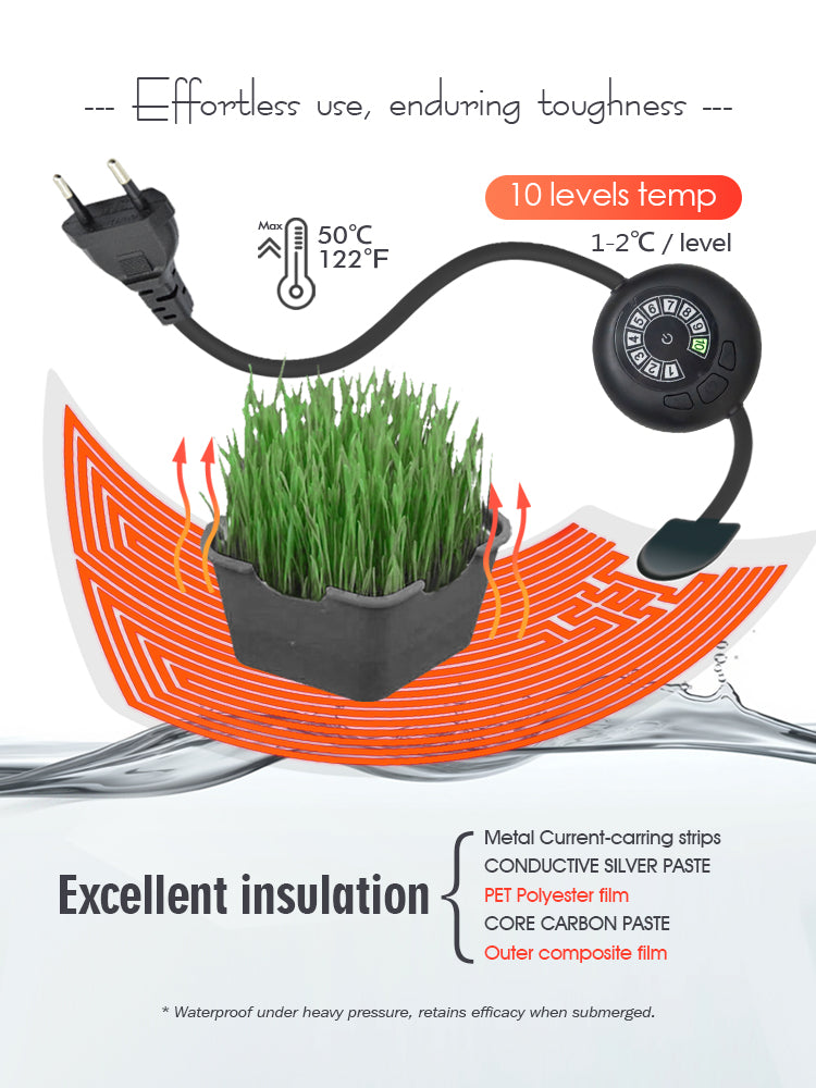 N126 Heating Mat, 10-Level