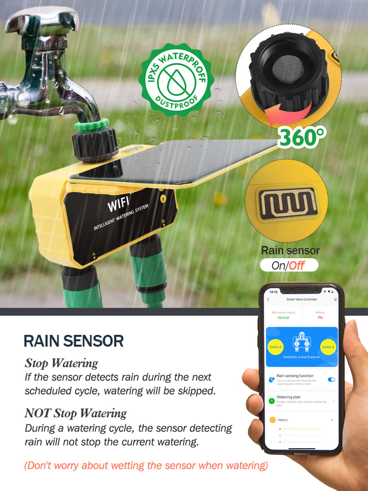 N253 Solar WiFi Timer, 2-Way