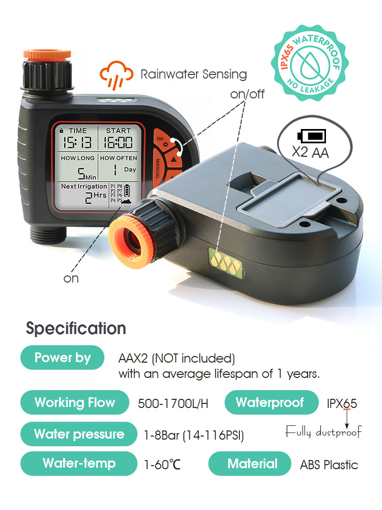 N198 Second-accurate LCD Timer