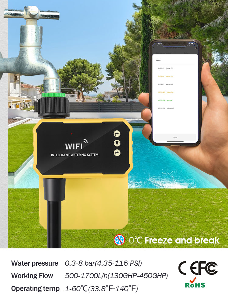 N244 Solar WiFi Timer, 1-Way