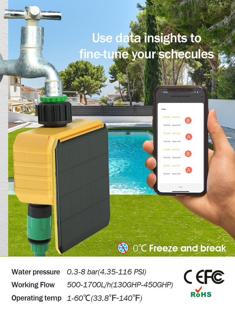 N253 Solar WiFi Timer, 2-Way