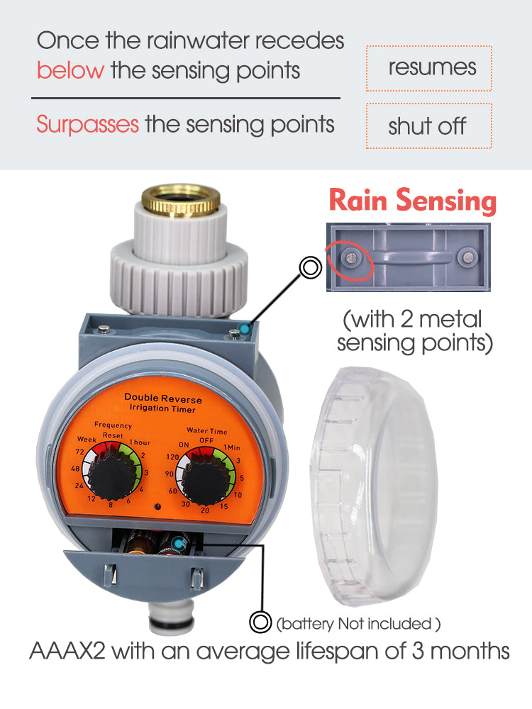 N196 Ball Timer, Rain Sensor