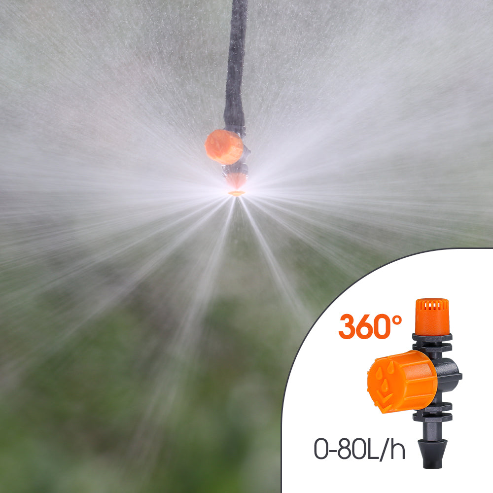 180° 360° Micro Sprinklers Flux Adjustable