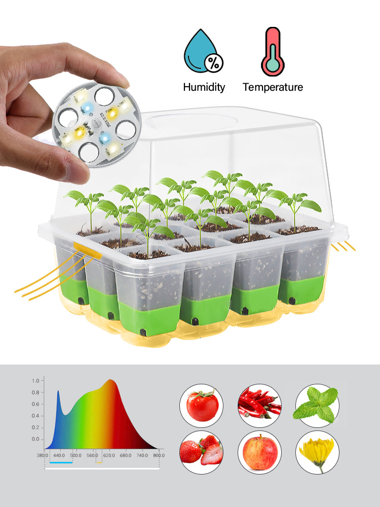 N292 LED Grow Light Seed Starter Kit