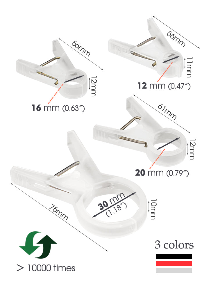 N235 Vine Clips, Heavy Duty