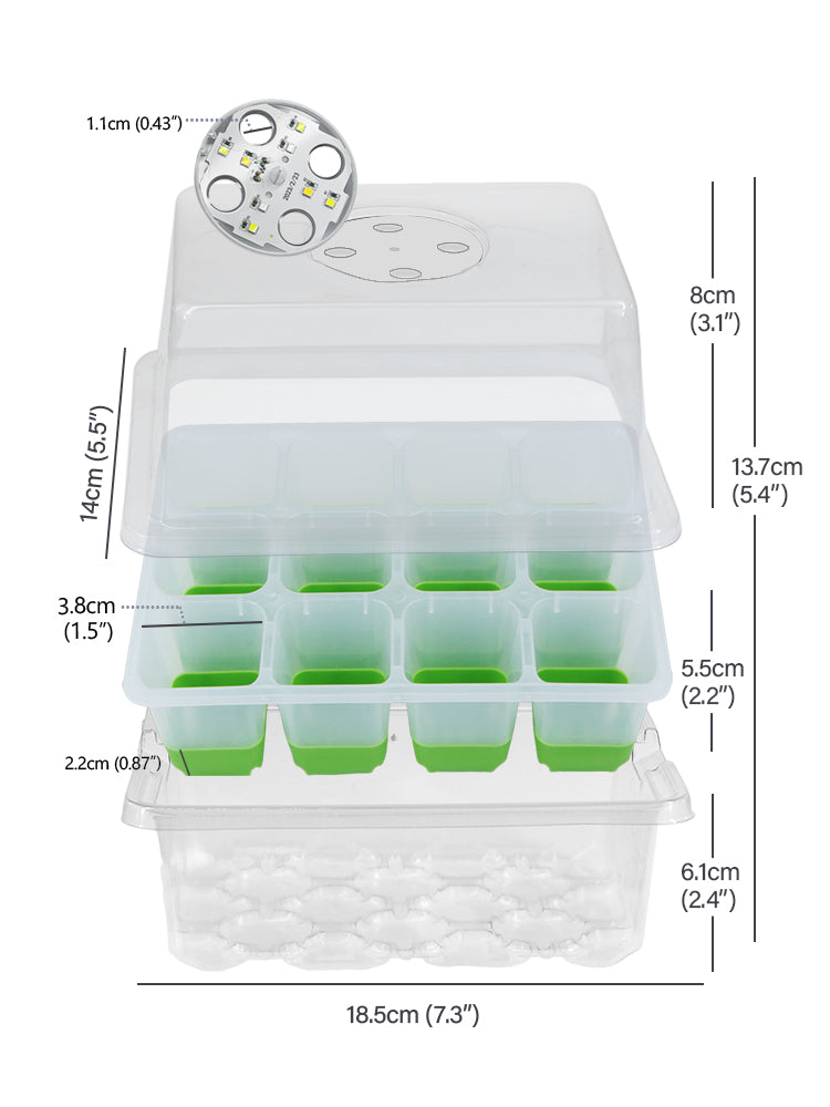 N292 LED Grow Light Seed Starter Kit