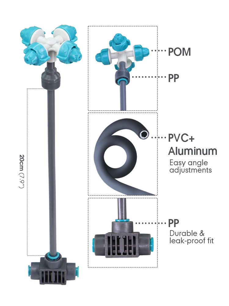 N363 Flexible Rod Mist Nozzle