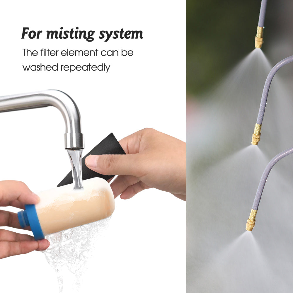 3/4'' Garden Water Filter Ceramic Mesh 3μm