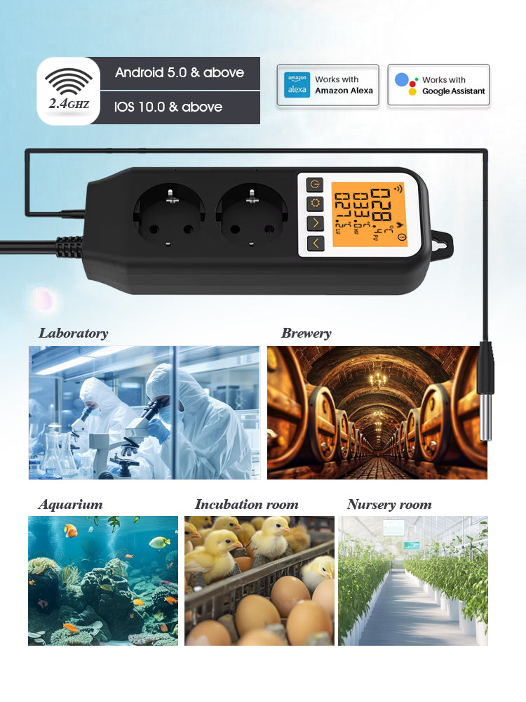 N288 WiFi Temperature Controller