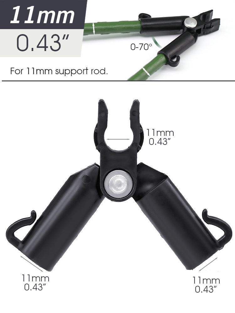 N238 A-shaped Plant Stake Connectors