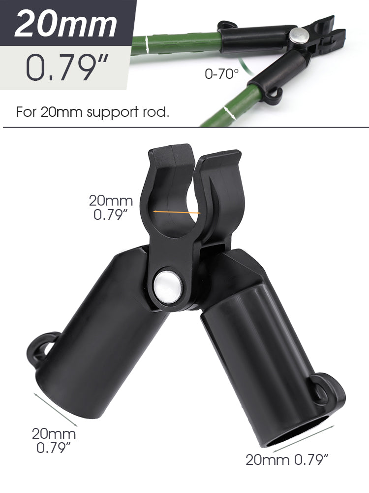 N238 A-shaped Plant Stake Connectors