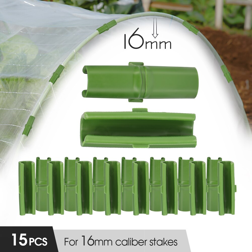 Garden Film or Net Clips, Set of 15