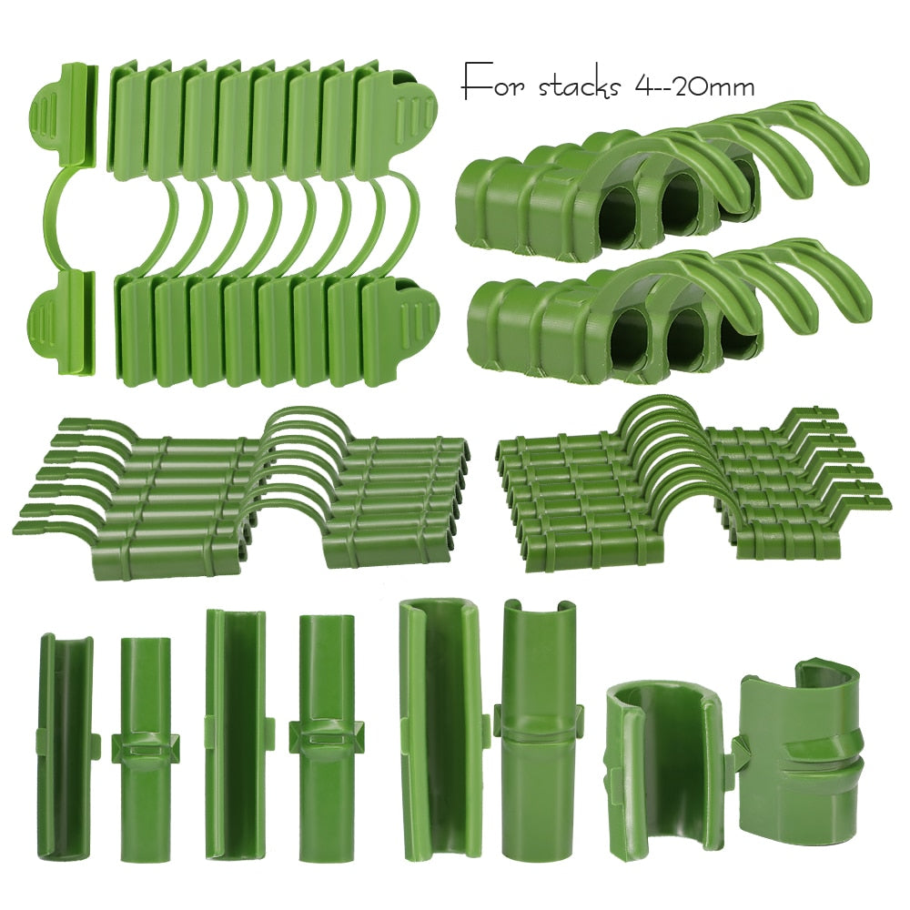 Garden Film or Net Clips, Set of 15