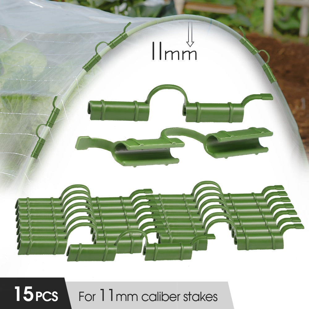 Garden Film or Net Clips, Set of 15
