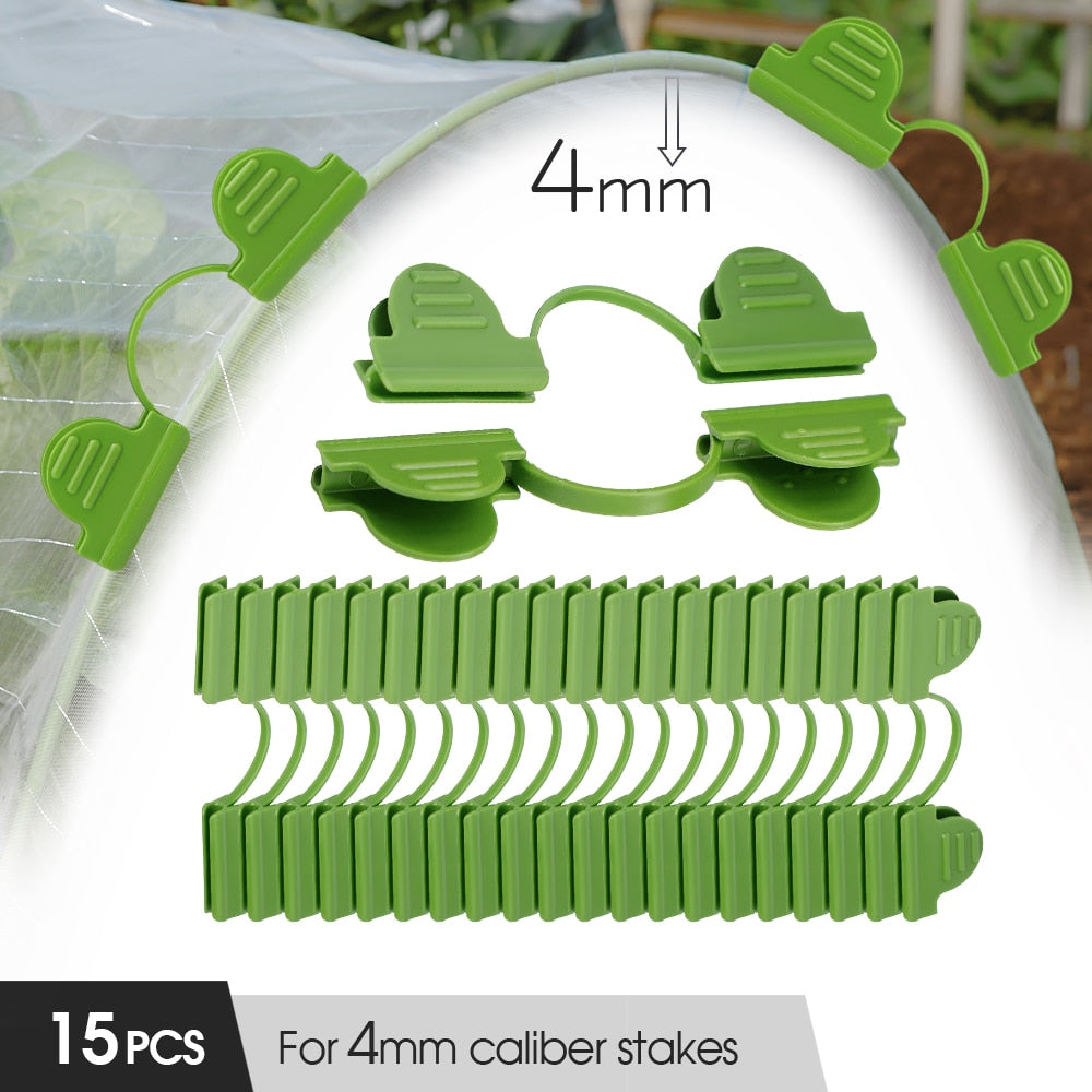 Garden Film or Net Clips, Set of 15