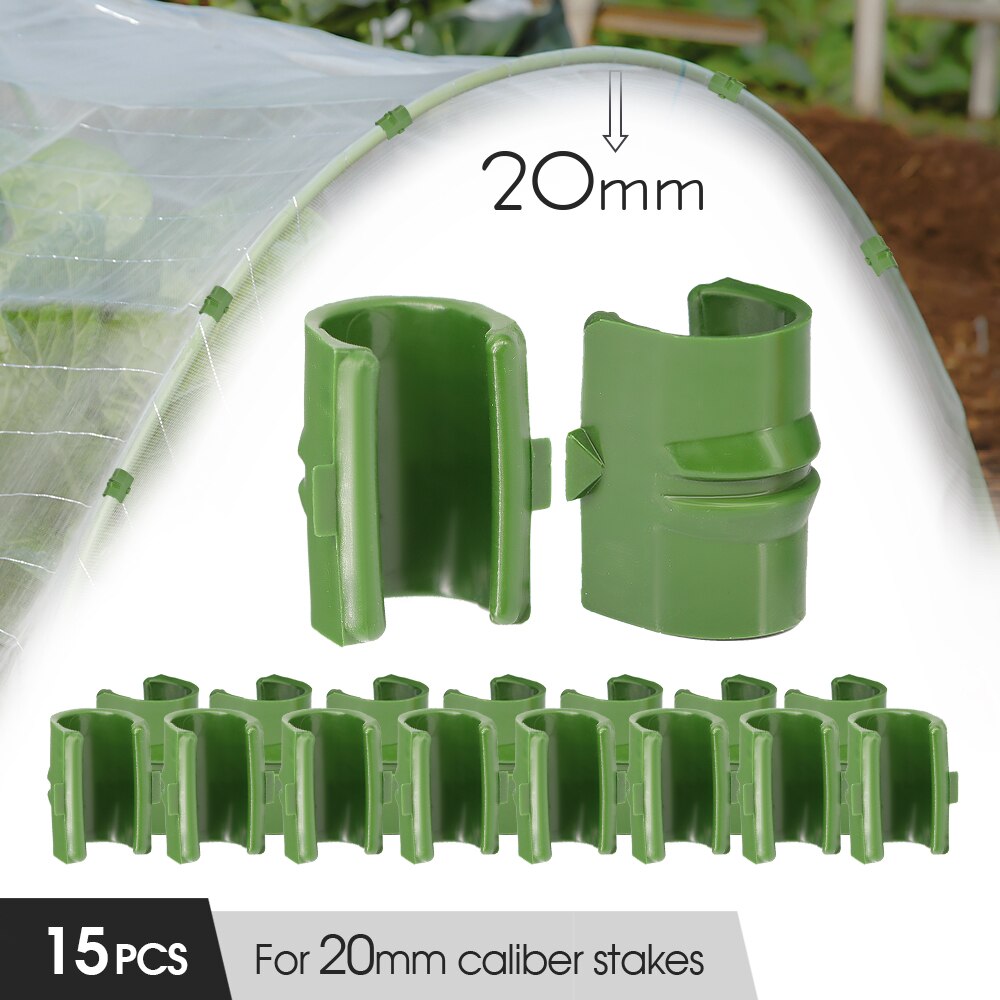 Garden Film or Net Clips, Set of 15