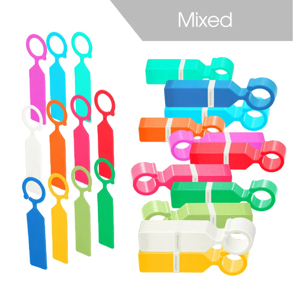 10.7x2.3CM Plastic Garden Hanging Plant Tags, Set of 66