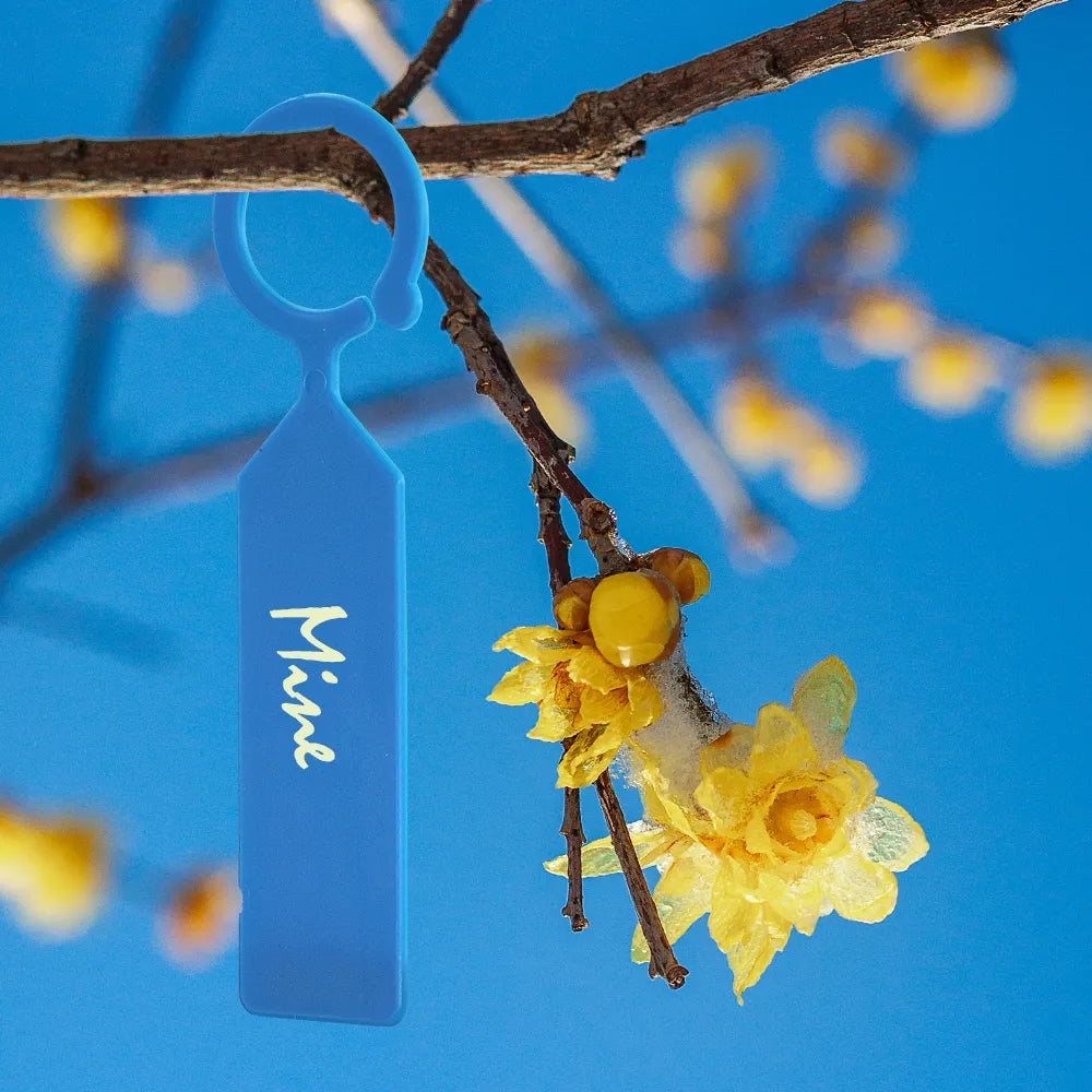 10.7x2.3CM Plastic Garden Hanging Plant Tags, Set of 66