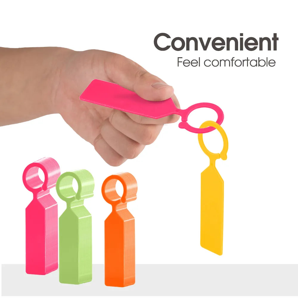 10.7x2.3CM Plastic Garden Hanging Plant Tags, Set of 66