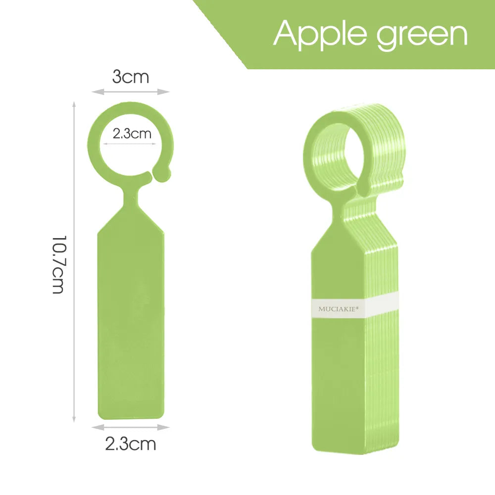 10.7x2.3CM Plastic Garden Hanging Plant Tags, Set of 66