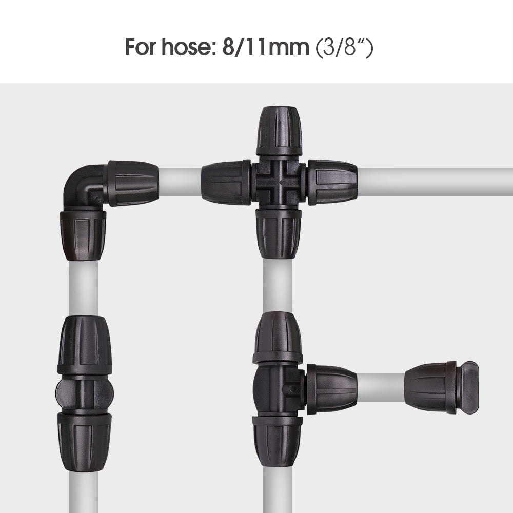 3/8'' PVC Hose Fittings (8/11mm Hose)
