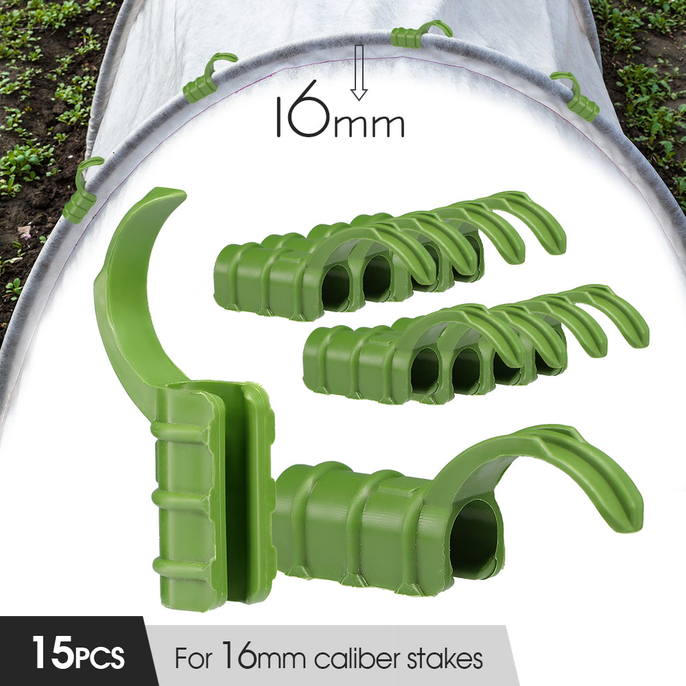 Garden Film or Net Clips, Set of 15