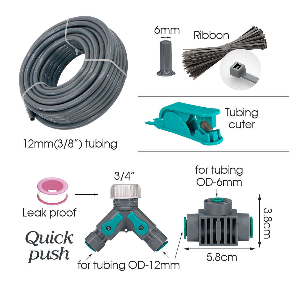 360° Free-bending Mist System