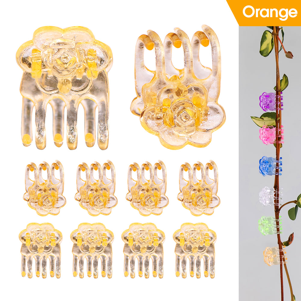 120PCS Chrysanthemum-type Orchid Plant Clips