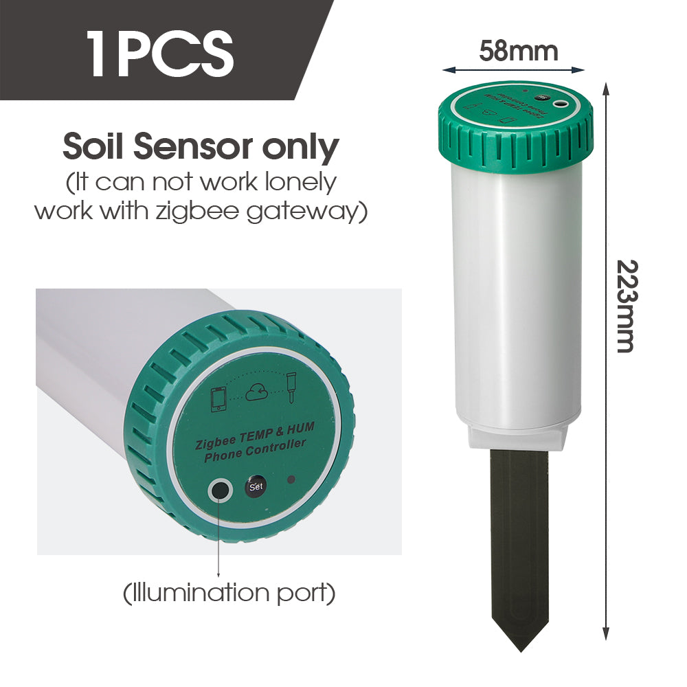 Zigbee Soil Sensor Kit, Zigbee Soil Tester, Zigbee Gateway