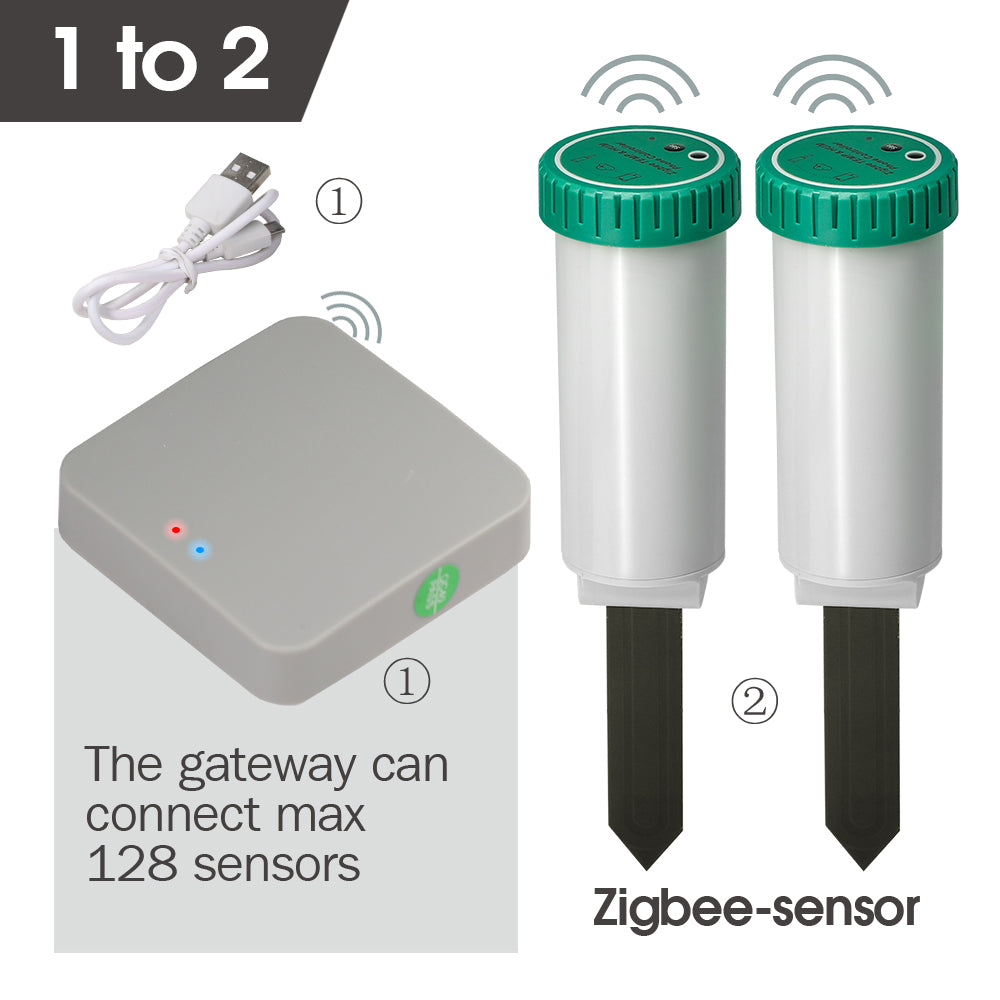 Zigbee Soil Sensor Kit, Zigbee Soil Tester, Zigbee Gateway
