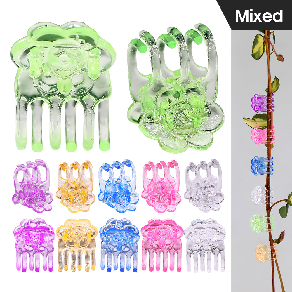 120PCS Chrysanthemum-type Orchid Plant Clips