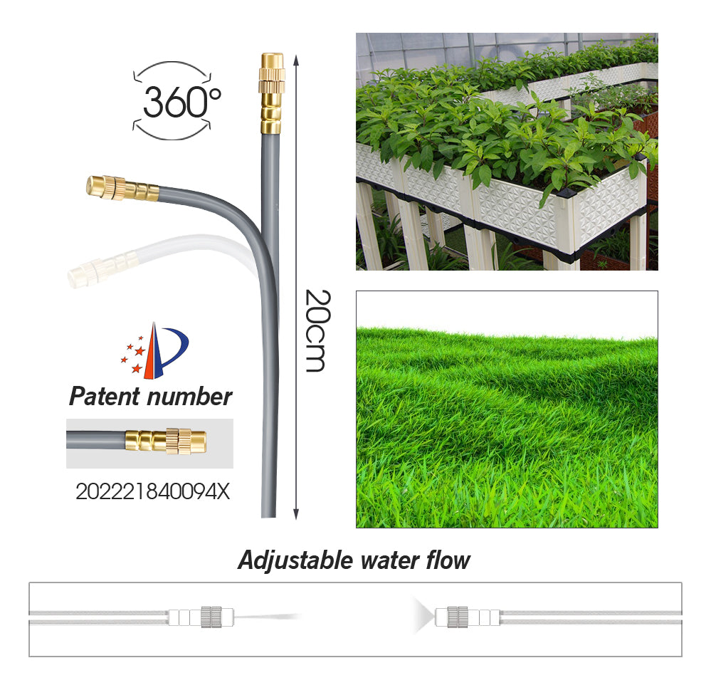 360° Free-bending Mist System